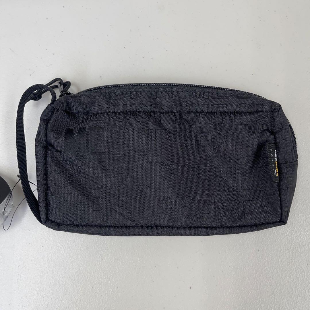 新品未使用Supreme Organizer Pouch Blackポーチ黒