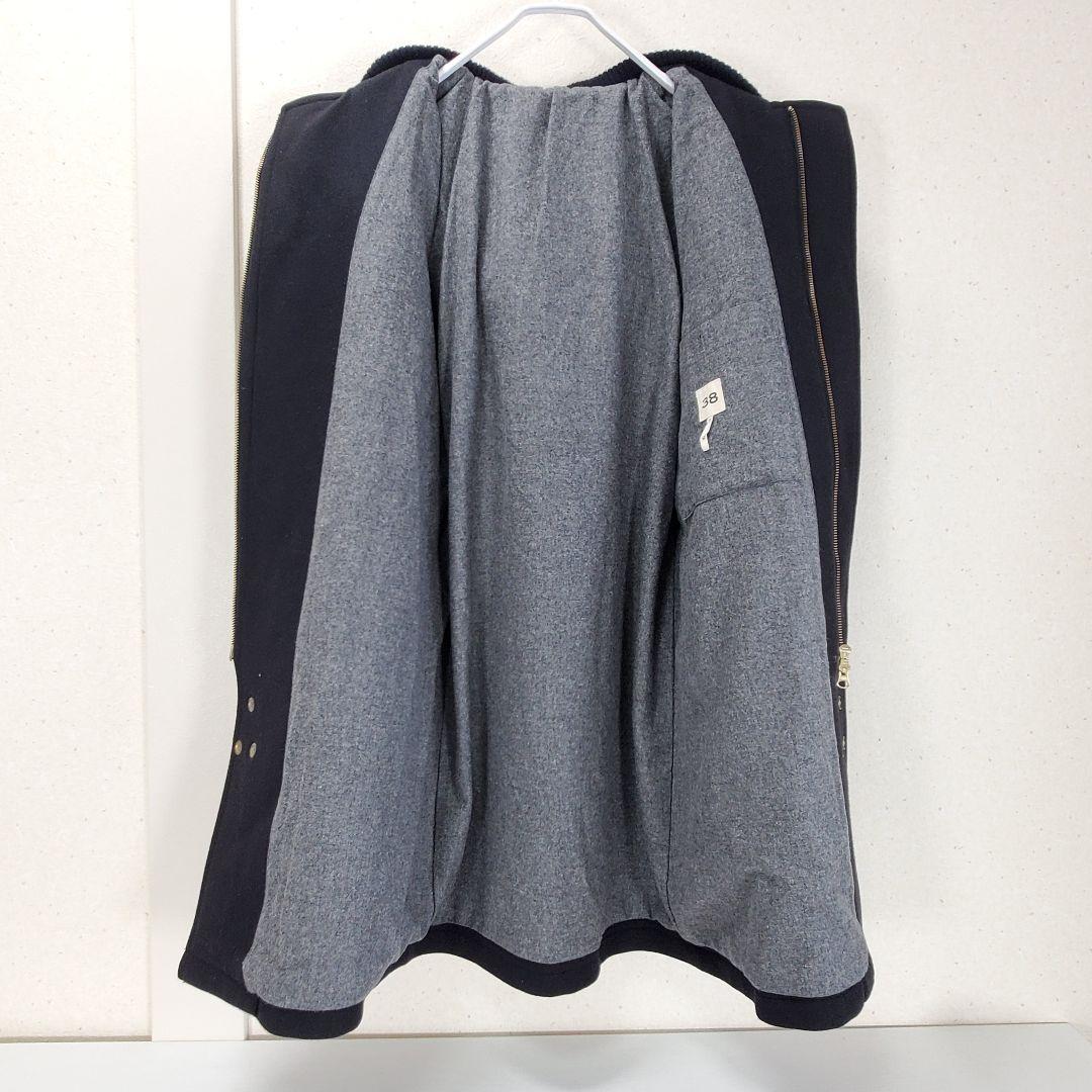 SCYE BASICS サイベーシックス ロング ダッフルコート メンズ38/黒