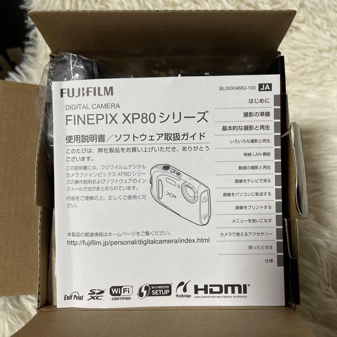 【✨極美品✨】FUJIFILM Finepix XP80 防水 耐衝撃 耐寒
