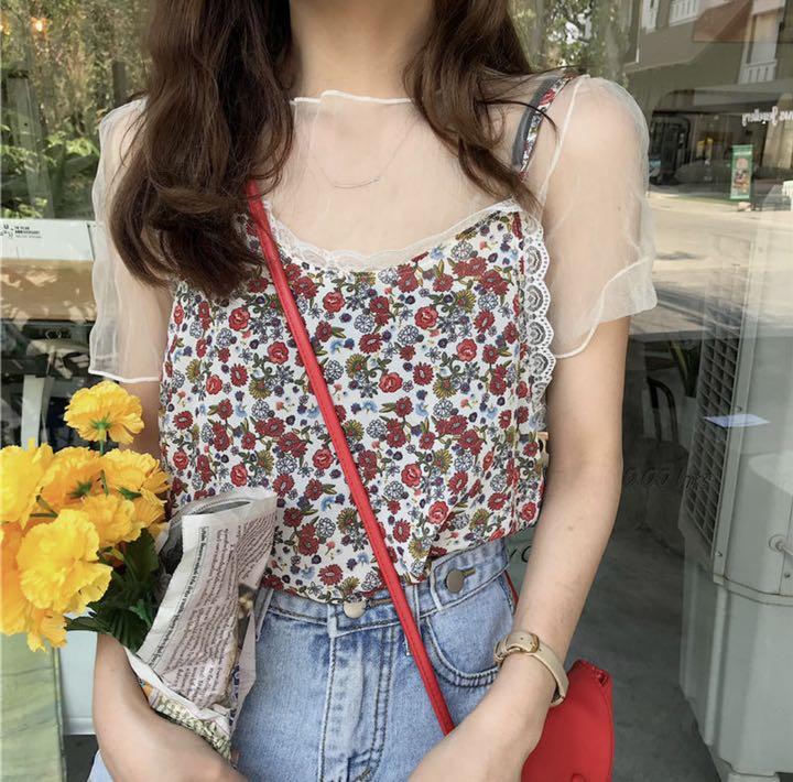 ❤️大幅値下げ❤️新品❤️トップス キャミソール 花柄 オルチャン 韓国 大人気 - メルカリ ❤️大幅値下げ❤️新品❤️トップス キャミソール 花柄 オルチャン 韓国 大人気 - メルカリ