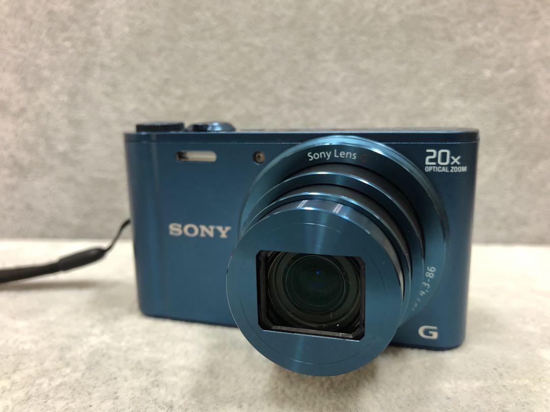 9760館 SONY Cyber-shot 充電器なし　動作確認済　ブルー