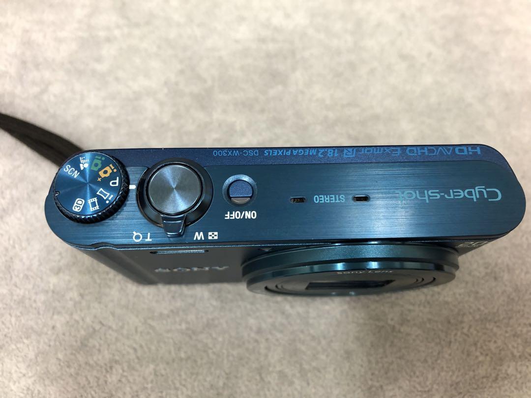9760館 SONY Cyber-shot 充電器なし　動作確認済　ブルー