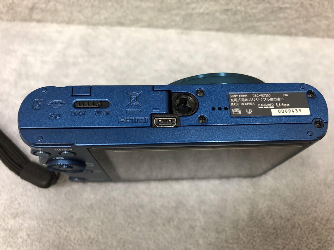 9760館 SONY Cyber-shot 充電器なし　動作確認済　ブルー