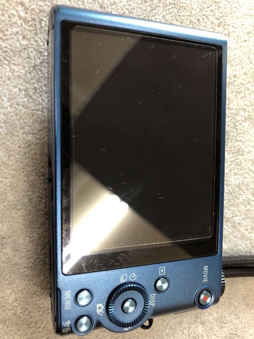 9760館 SONY Cyber-shot 充電器なし　動作確認済　ブルー