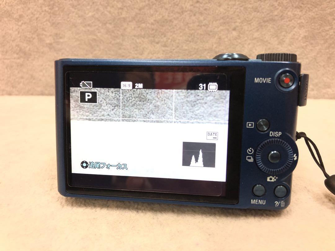 9760館 SONY Cyber-shot 充電器なし　動作確認済　ブルー