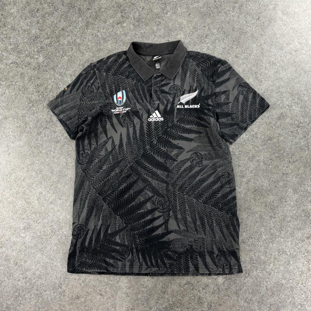 ADIDAS All BLACKS ラグビーW杯 2019 ポロシャツ 2XO - メルカリ