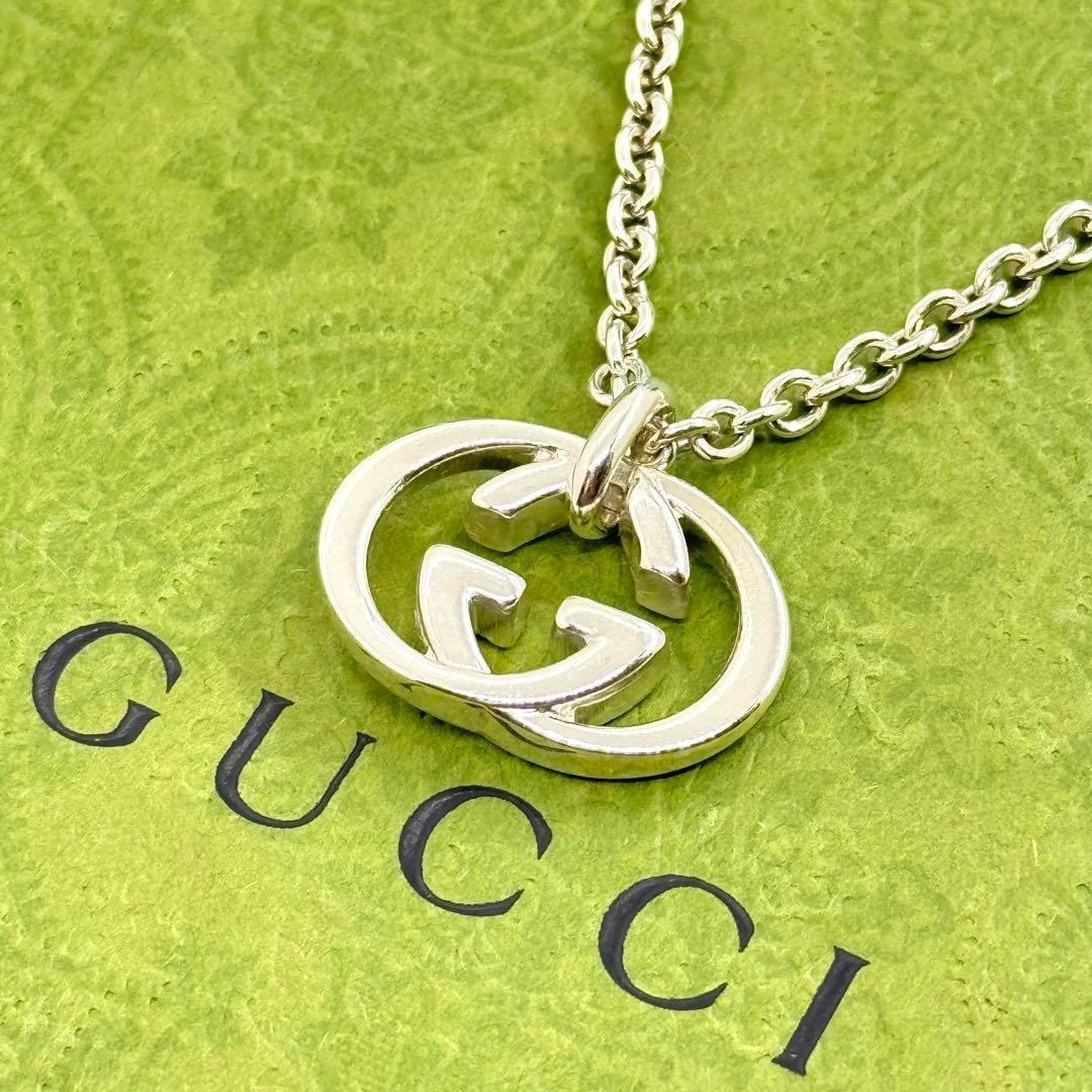 GUCCI インターロッキングg ネックレス 065411