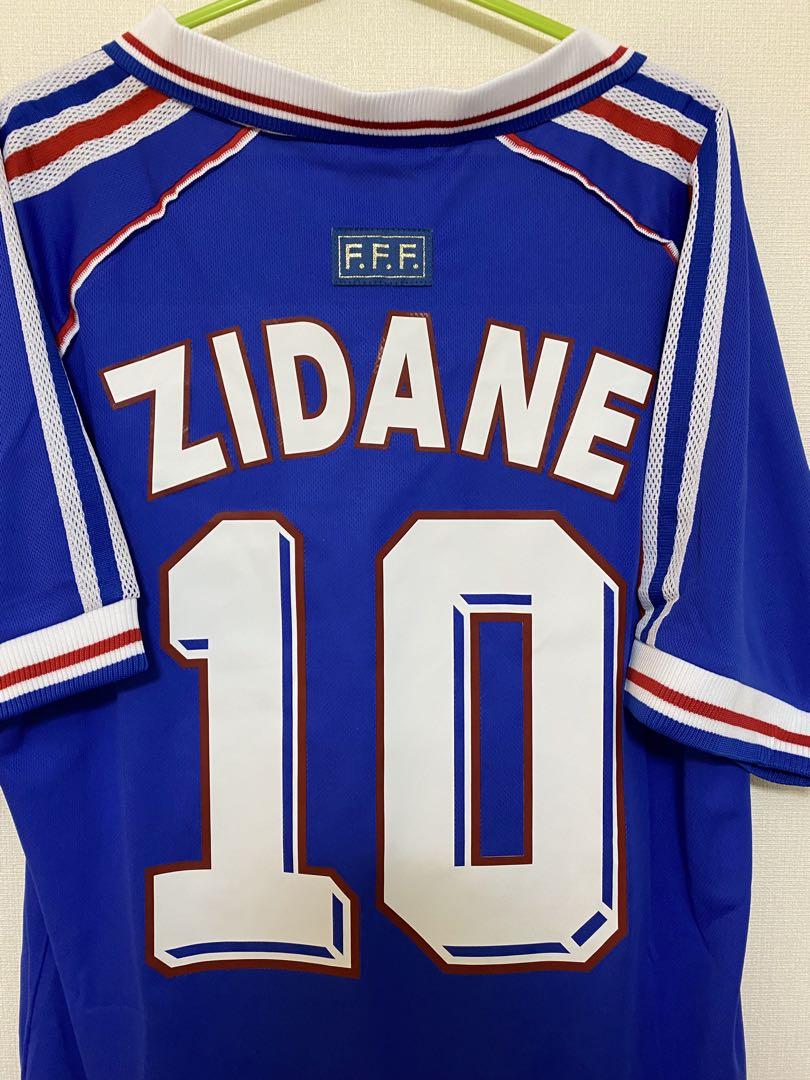 上下セット フランス代表98年 ユニフォーム ZIDANE ジダン adidas