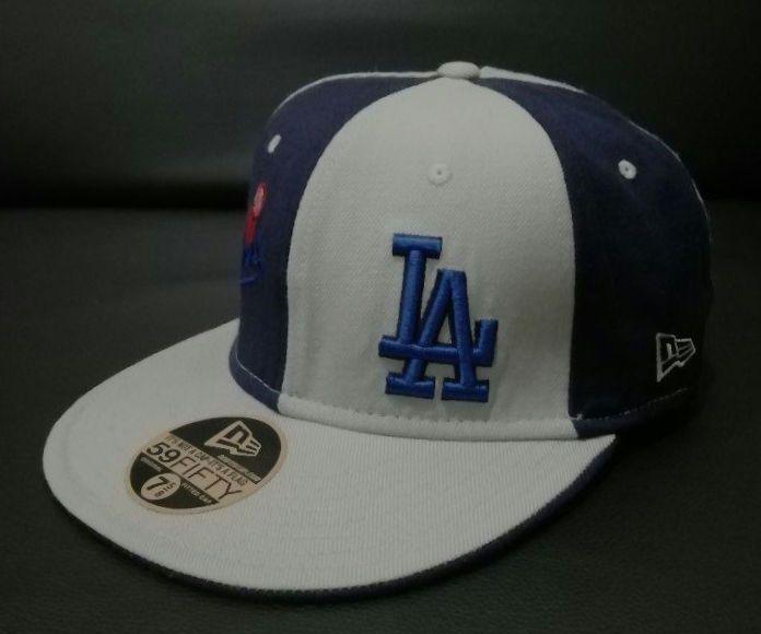 【美品】NEWERA クレイジーパターン × ロサンゼルス・ドジャース bboy