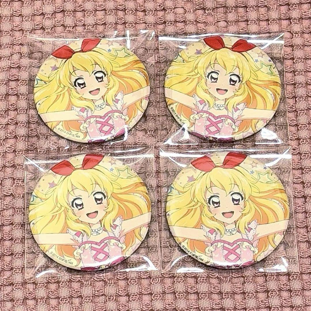 劇場版アイカツ！ 星宮いちご 缶バッジ 4個