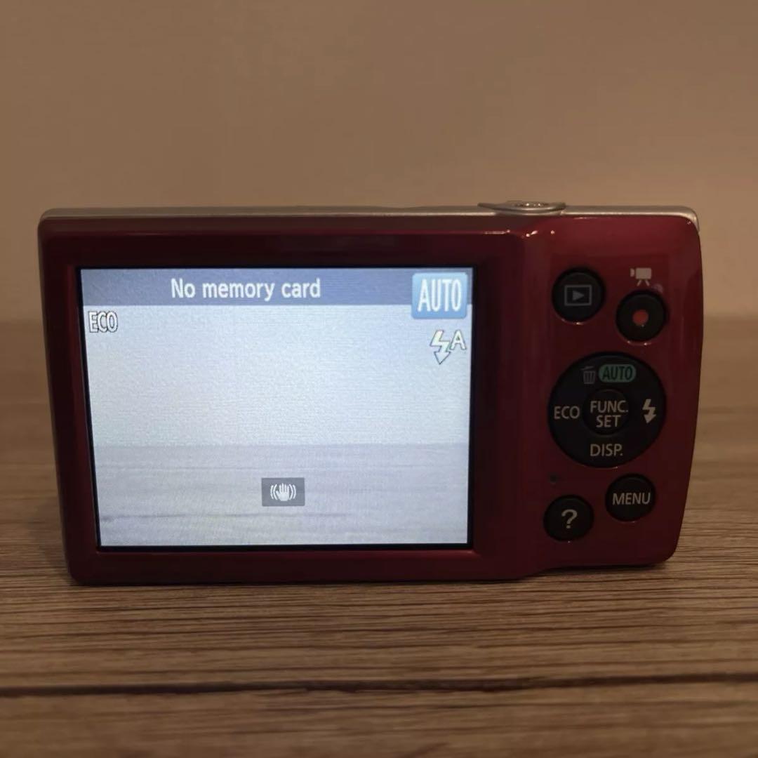 1678.Canon IXY デジカメ 160 レッド 超美品