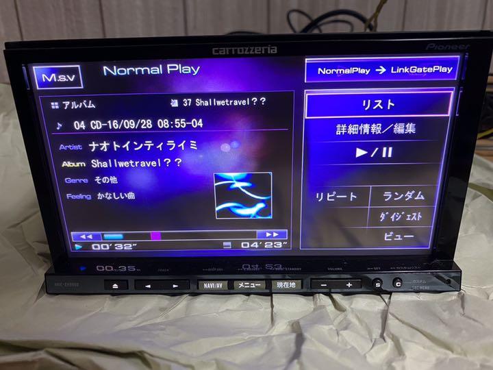 カロッツェリア◇AVIC-ZH9990◇フルセグ/CD/DVD/MSV カロッツェリア◇AVIC-ZH9990◇フルセグ/CD/DVD/MSV