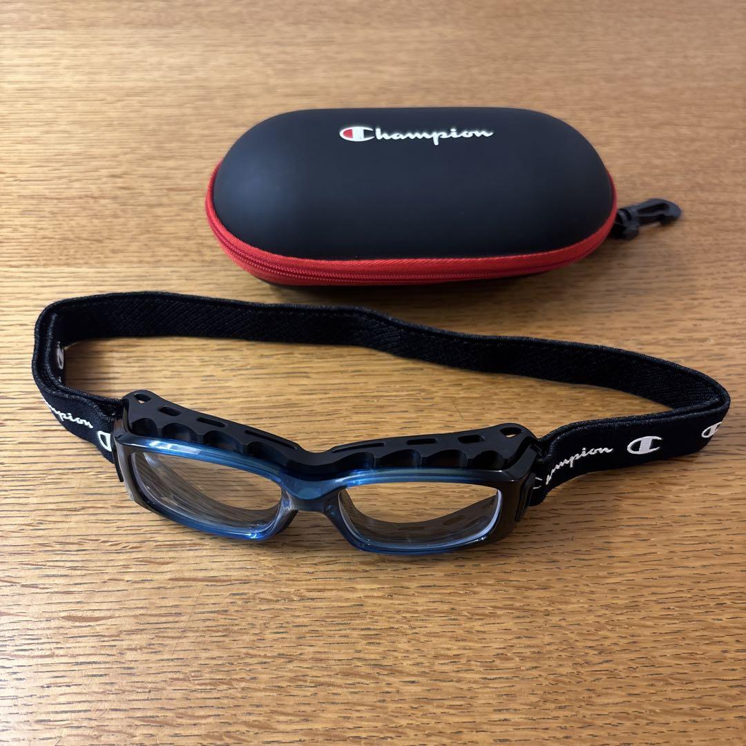 チャンピオン スポーツメガネ(ジュニア用) ケース付きメガネ・老眼鏡