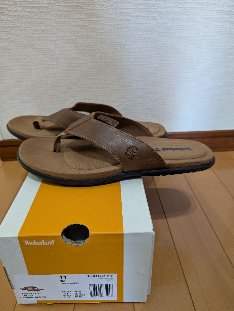 Timberland ブラウン サンダル サイズ11
