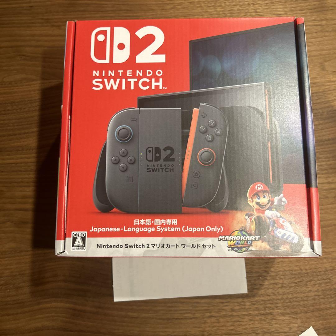 新品未開封 Nintendo Switch2 本体 マ リオカートワールドセット 新品未開封 Nintendo Switch2 本体 マリオカートワールドセット