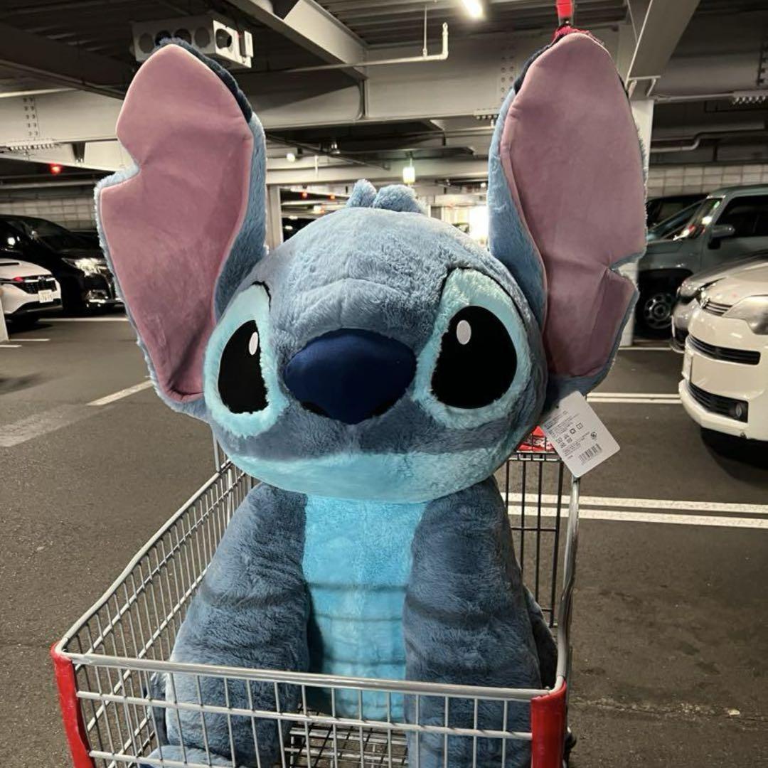コストコ スティッチ ぬいぐるみ ブランケット付き stitch