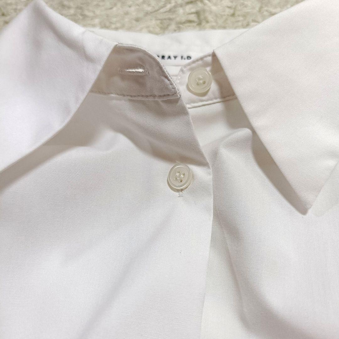 24SS】美品＊フレイアイディー 2タックスリーブ ボックスシャツ