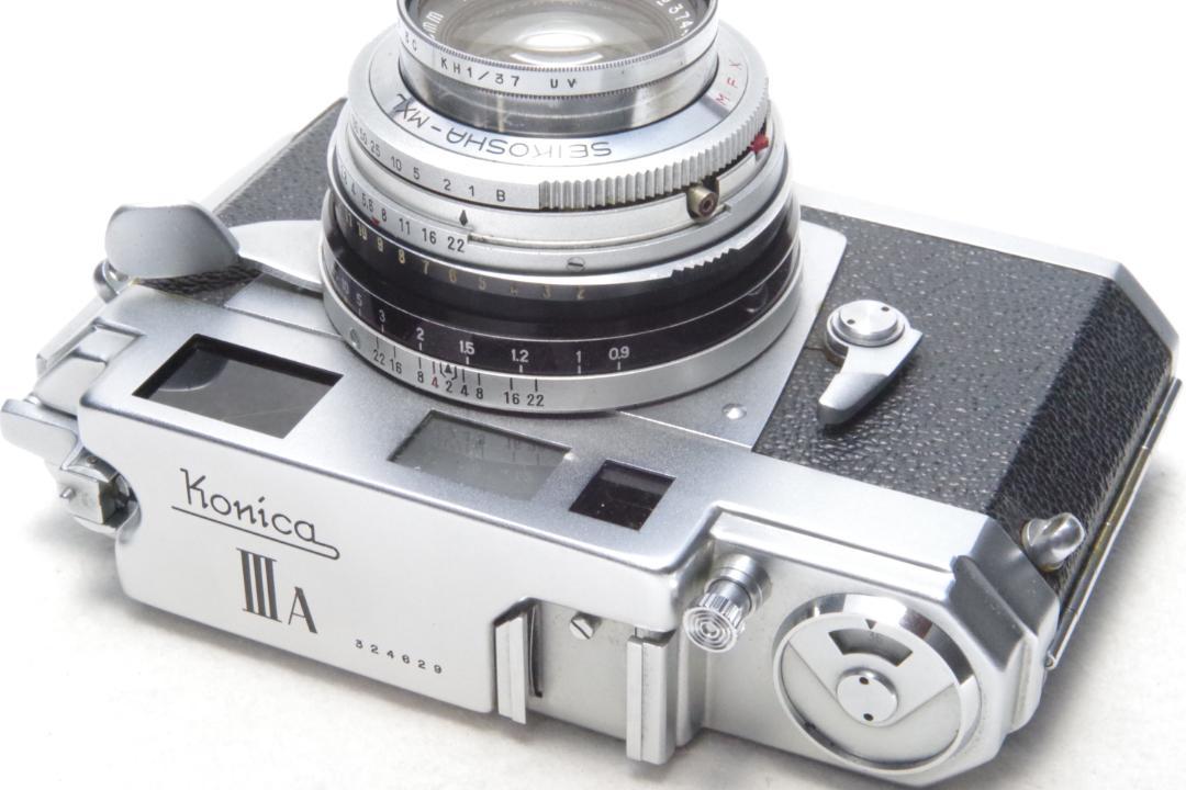 Konica コニカ ⅢA 3A 3-A レンジファインダー 動作確認済 美品