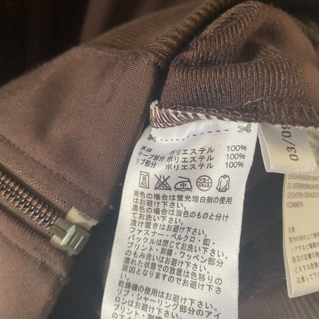 00sadidasアディダストラックジャケットジャージメンズ長袖ブラウンオレンジ