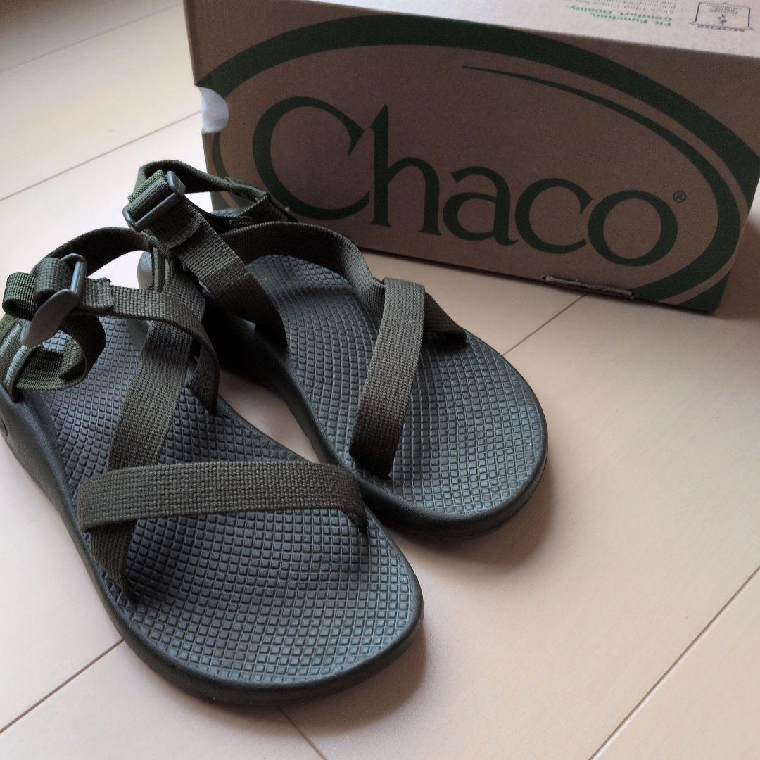 Chaco　BEAMS　 OLIVE サンダル 21/7　カーキ