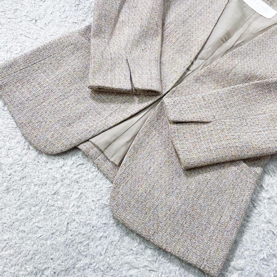 【美品】 Ballsey ミックスツイード セットアップ 22SS ベージュ 【美品】 Ballsey ミックスツイード セットアップ 22SS ベージュ