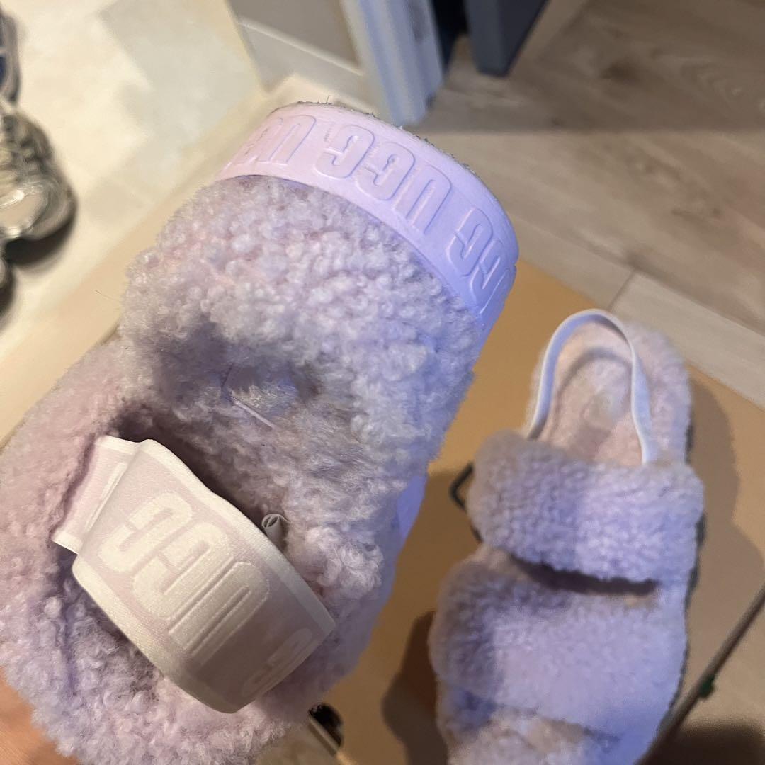 【美品】UGG オー フラッフィータ 24cm