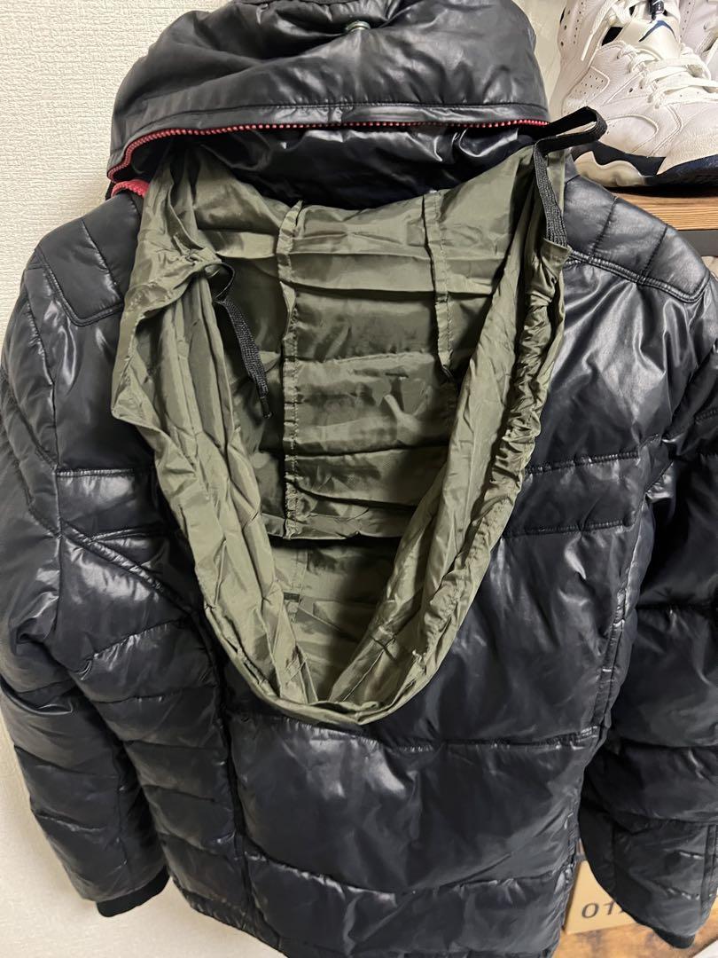 DIESEL黒ダウンジャケット