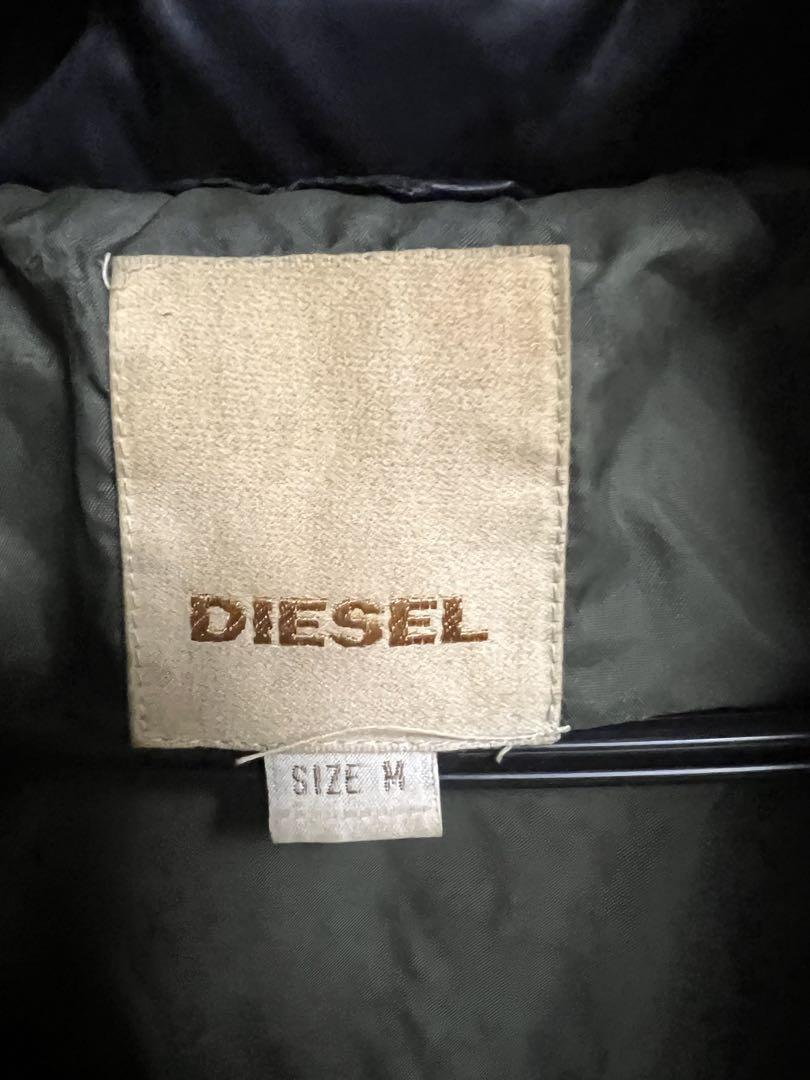 DIESEL黒ダウンジャケット