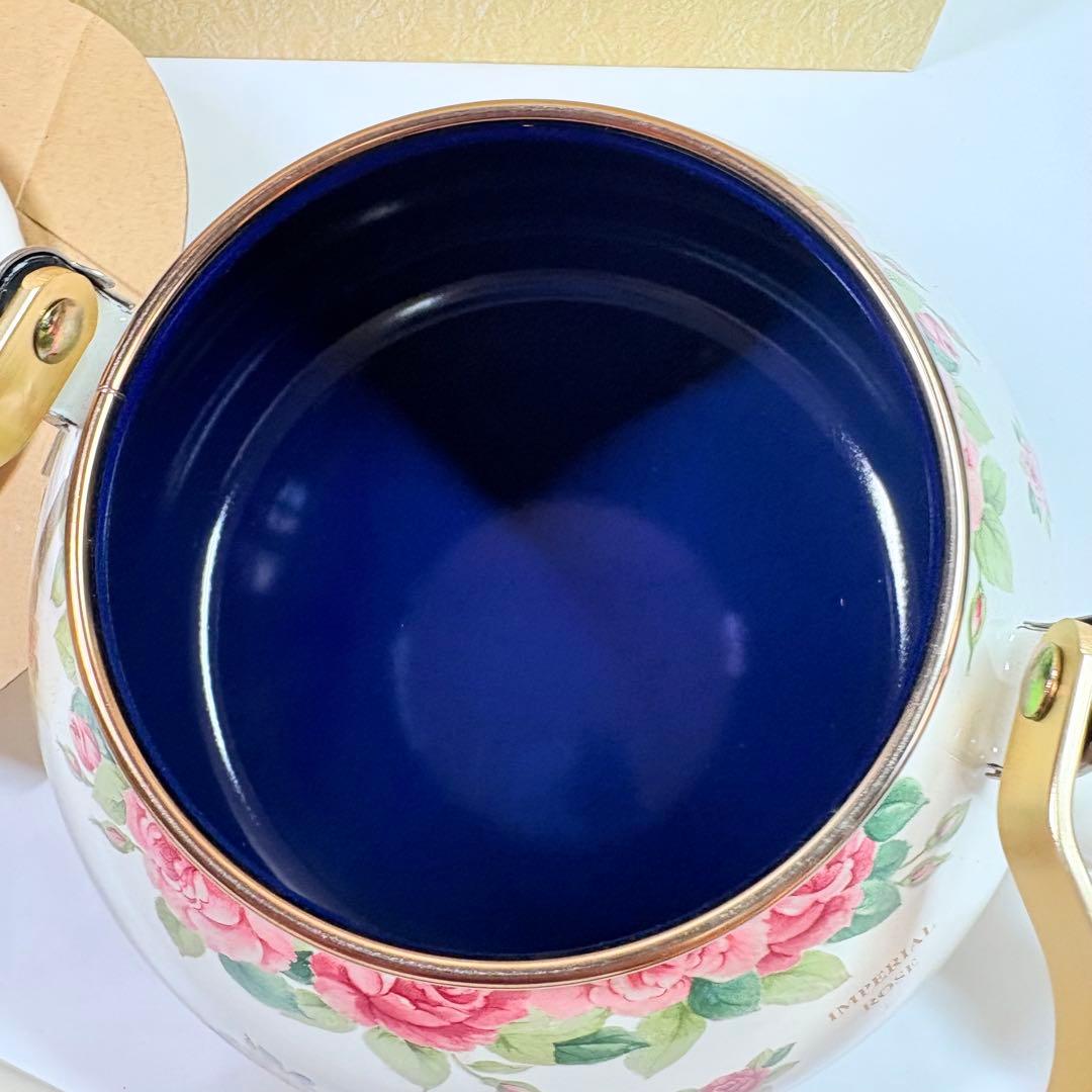 エジリー インペリアルローズ ホーロー ケトル やかん 薔薇EJIRY WWW_OPDRERGINERDOGAN_COM