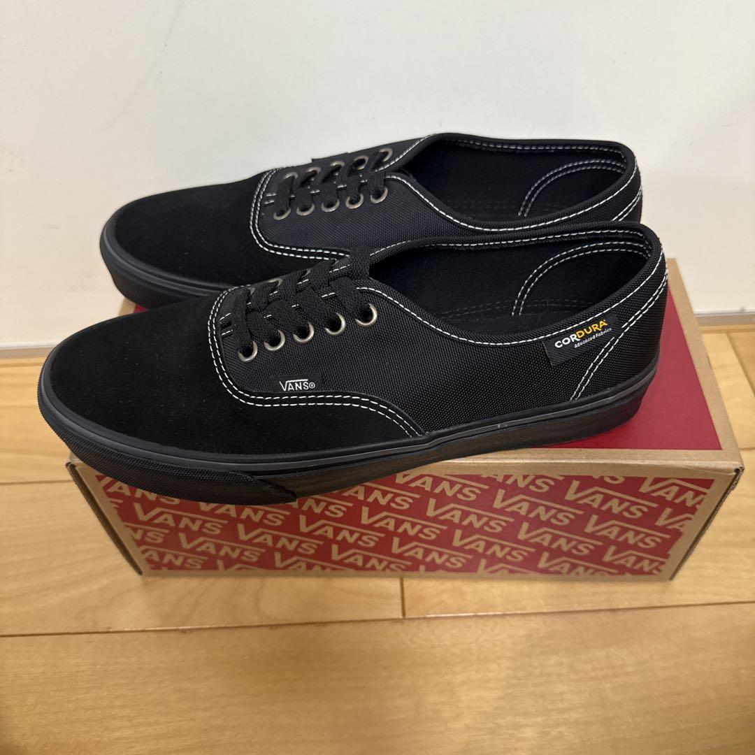 【新品未使用】VANS authentic cordura ブラック　26.5