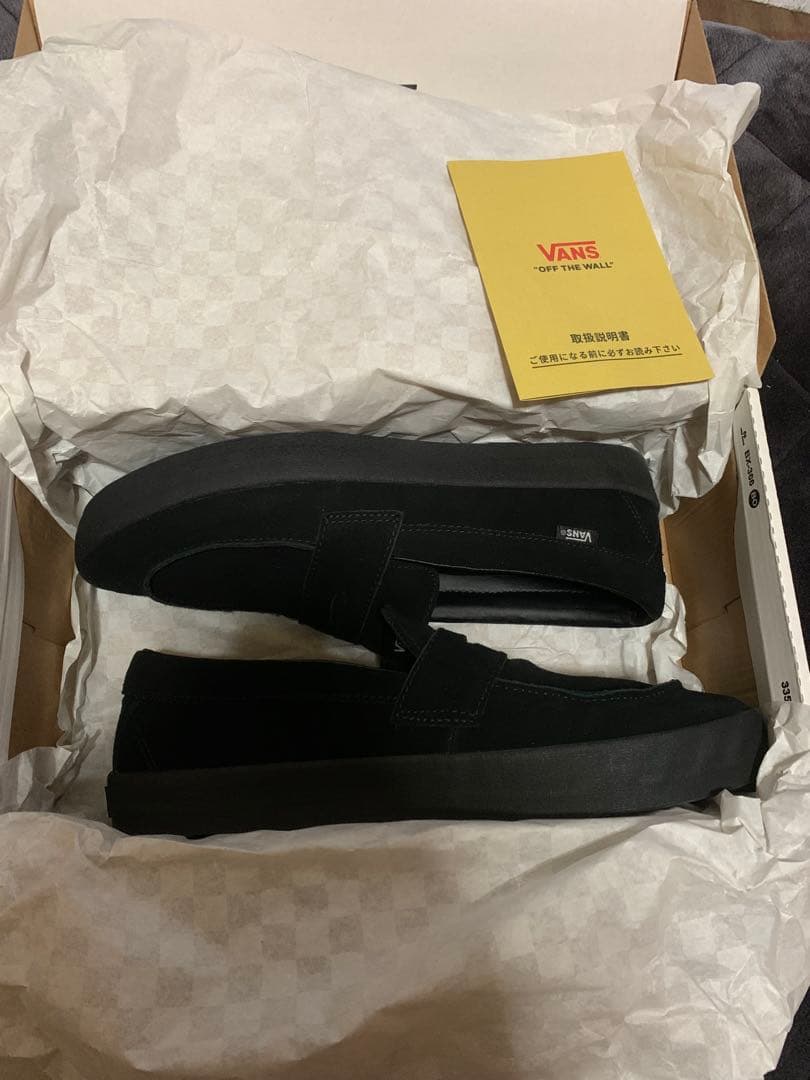 VANS Skate Loafer Suede Black 27.5cm VANS Skate Loafer Suede Black 27.5cm