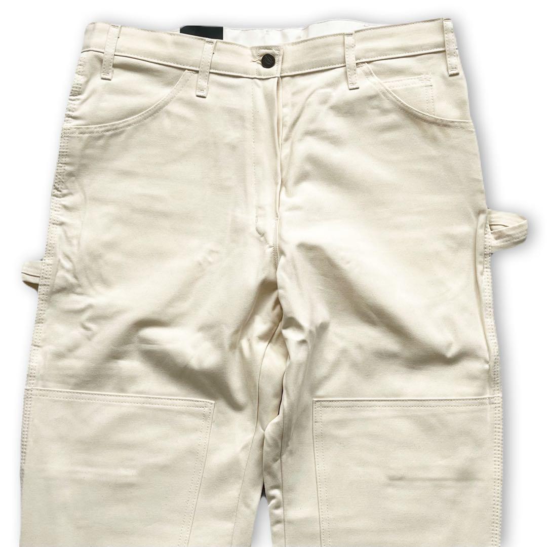 新品30x30 ナチュラル DICKIES ダブルニー ペインター パンツ
