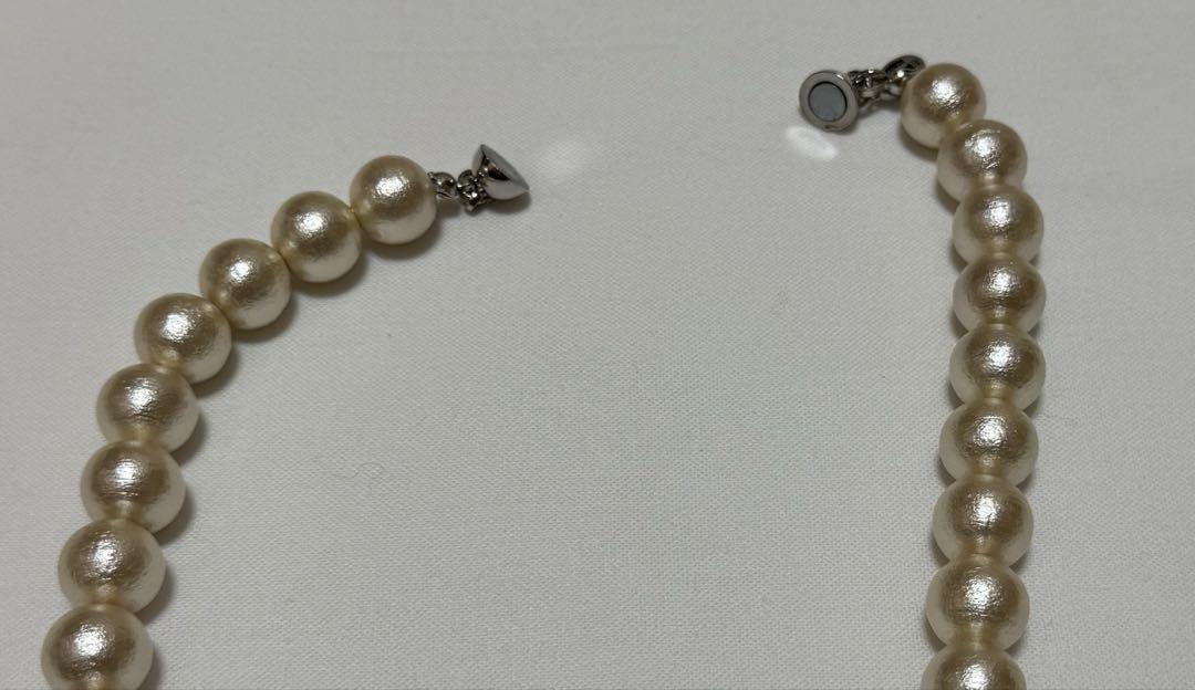 ヴァクトーヴォヤージュ vaqutauxvoyage コットンパールネックレス