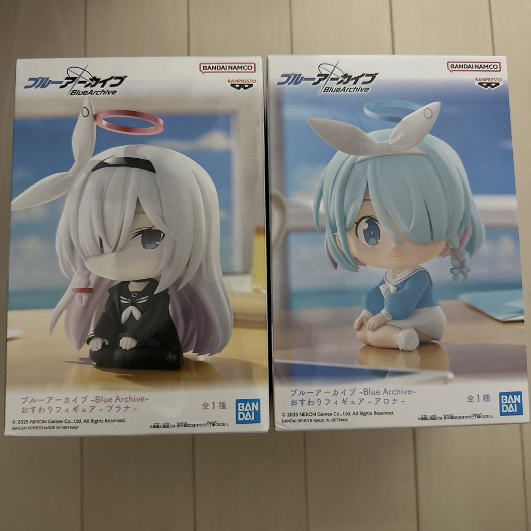 BANPRESTO ブルーアーカイブ -Blue Archive- おすわりフィギュア