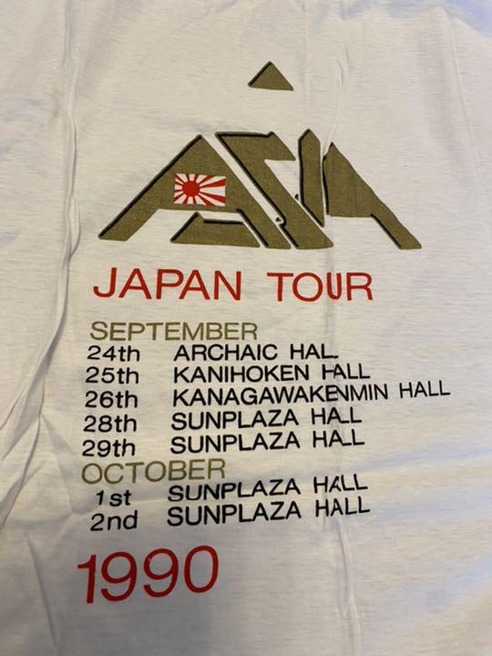大得価SALE ASIA JAPAN TOUR 1990 Tシャツ L 90s エイジア UzGId-m20978904089 即納爆買い