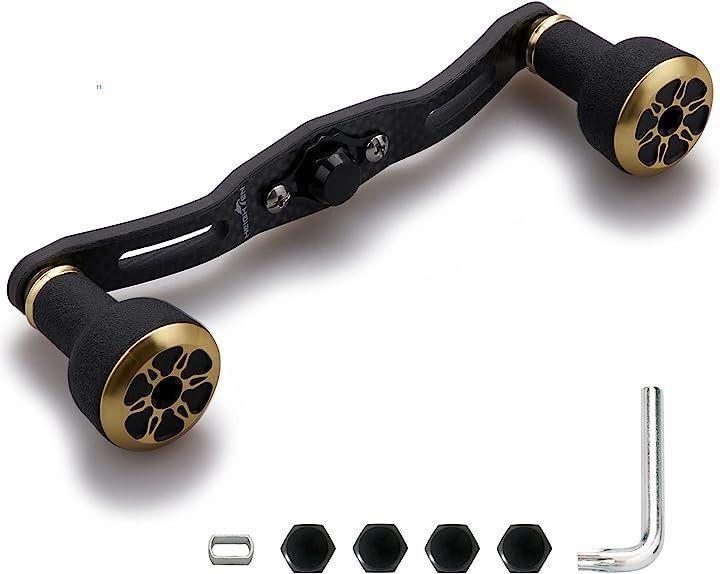 HEIGHTEN リール ハンドル 厚さ4mm 1.5K炭布 カーボン[uvo0