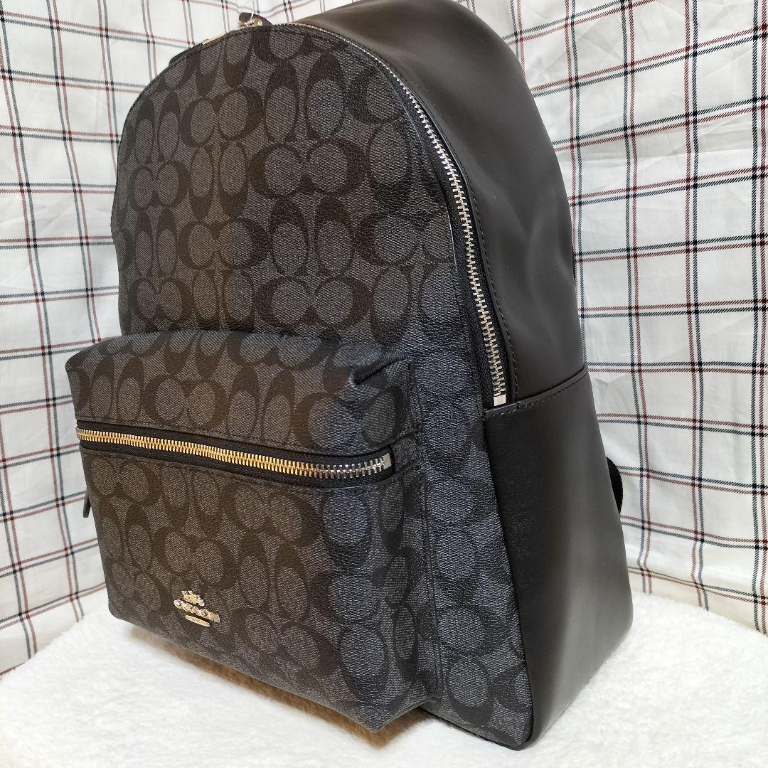 リュック/バックパック coach コーチ リュック バック ブラック 全国通販OK 最終値下げ‼︎ ネイビー レザー ターンロック リュックサック コーチ ビリー リュック/バックパック