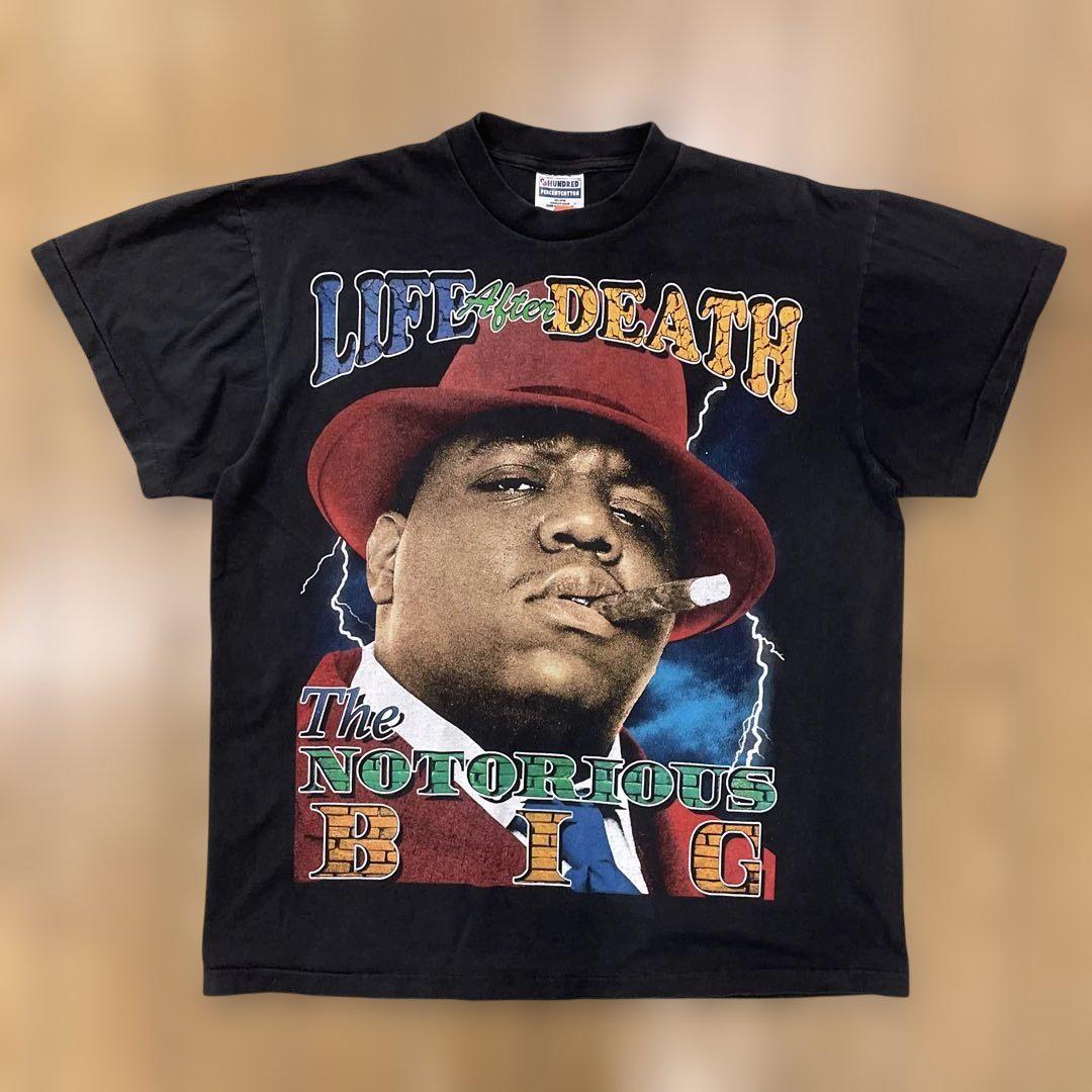 The Notorious B.I.G シングルステッチ 古着 黒 Lサイズ