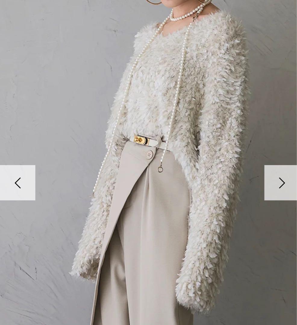 ZARA - zara プレーンニットショートスリーブカーディガンの通販