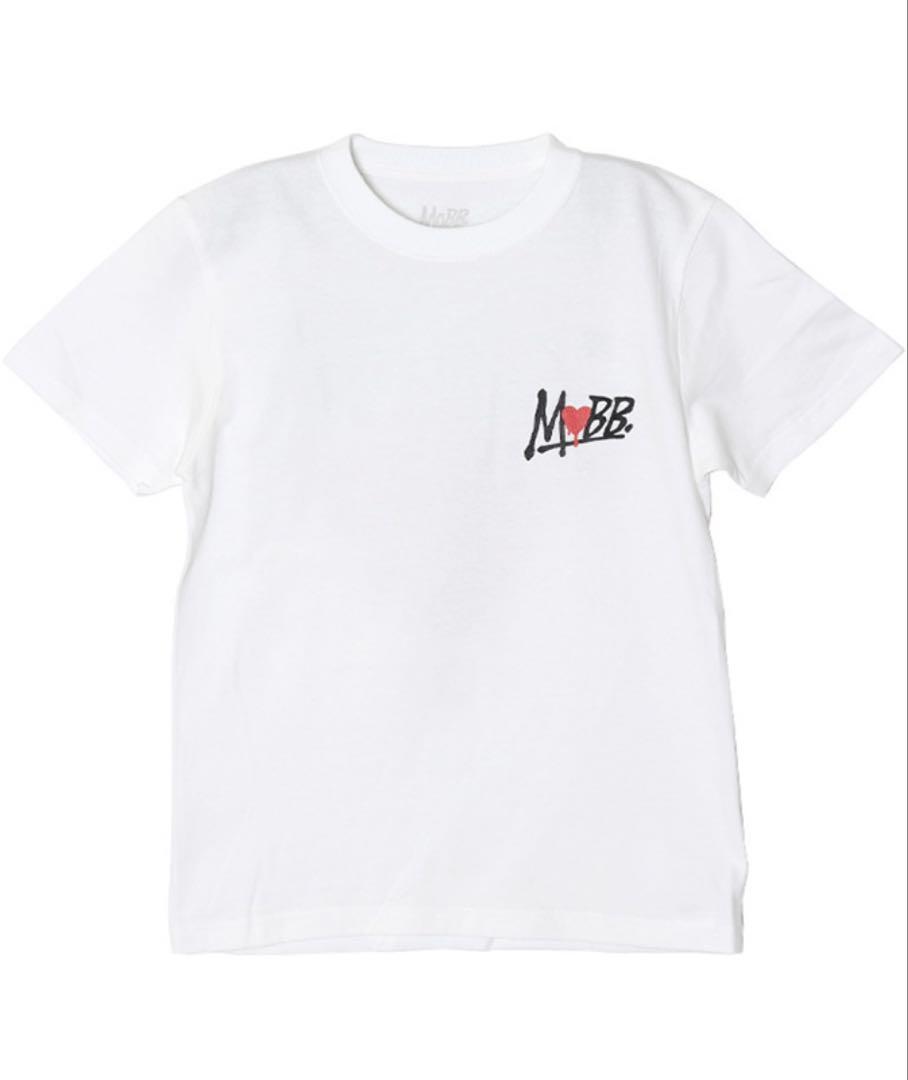 MOBB HEART DRIP T-SHIRT -WHITE- Sサイズ