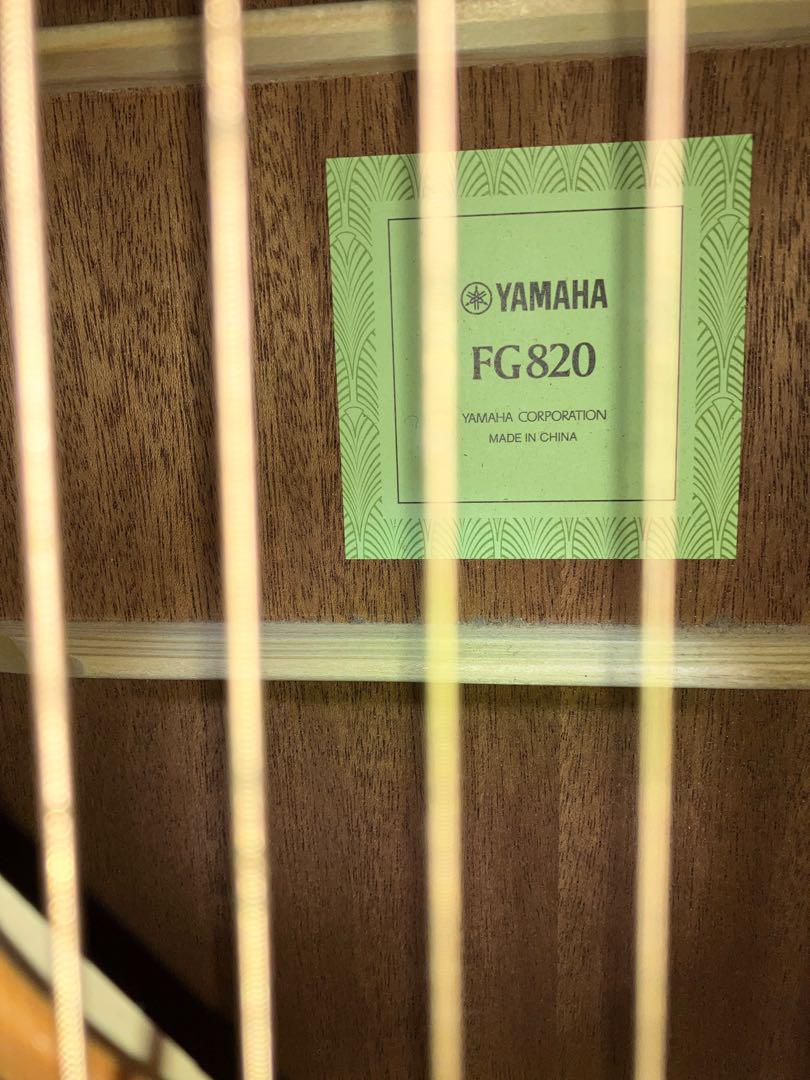YAMAHA FG820 アコースティックギター