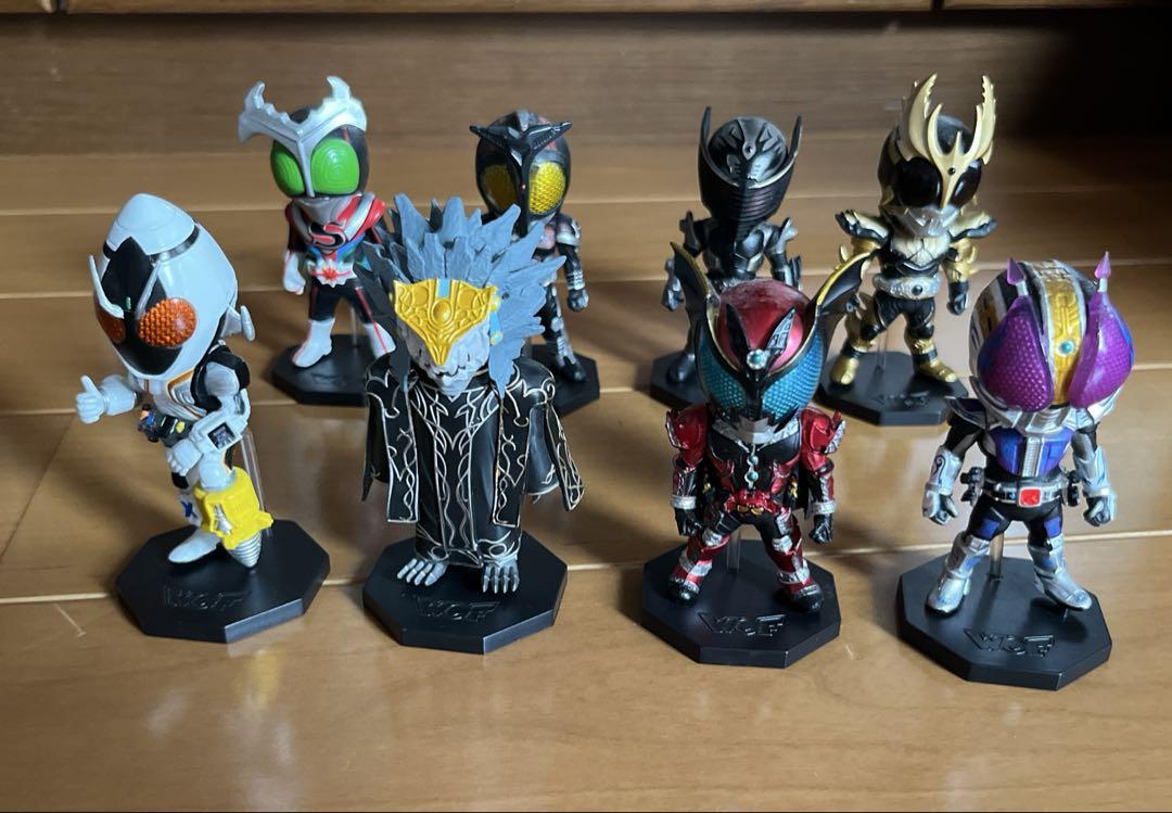 仮面ライダー　平成ライダーフィギュア　8体セット　wcf ワーコレ 09