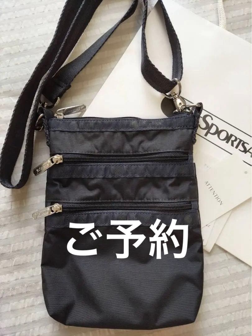 レスポートサック3ZIP CROSSBODYディープシーブルー