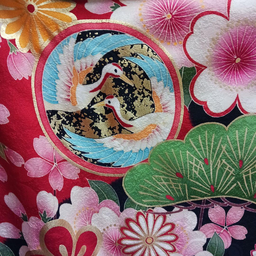 豪華柄　振袖フルセット　金駒刺繍