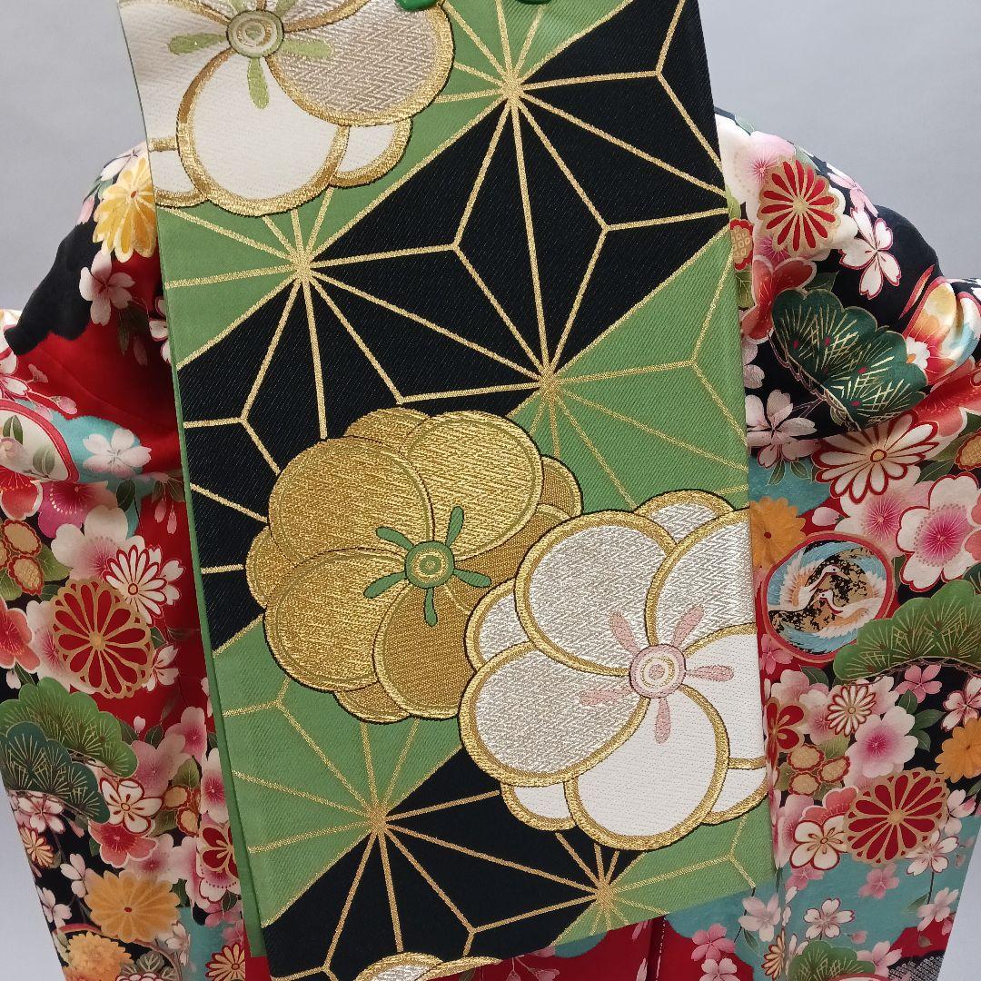 豪華柄　振袖フルセット　金駒刺繍
