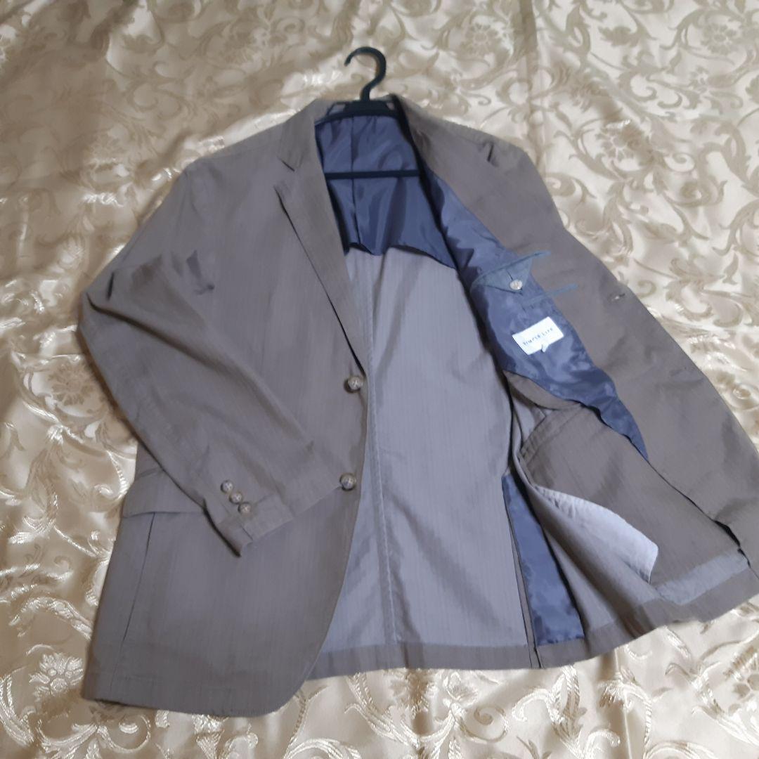 【美品】SIMPLE LIFE シンプルライフメンズ 綿ジャケット 48(L)