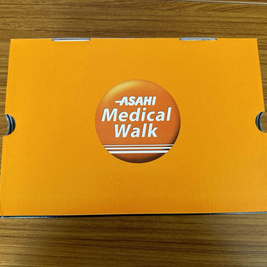アサヒメディカルウォーク　スニーカー グレー メッシュ