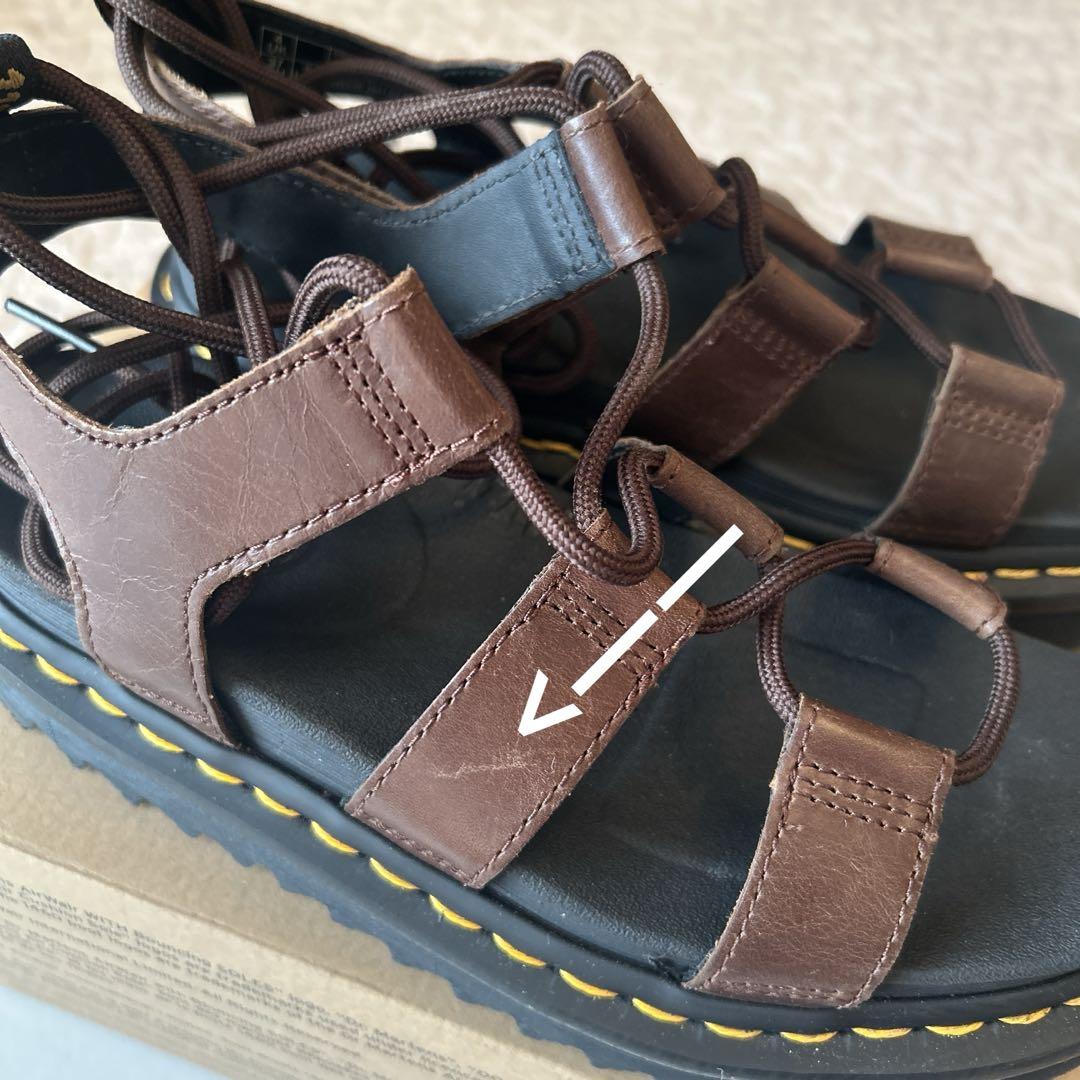 美品]ドクターマーチン Dr.Martens サンダル NARTILLA - メルカリ