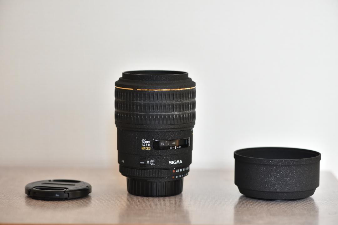 等倍撮影】SIGMA EX 105mm 1:2.8 MACRO【マクロレンズ】 カメラ