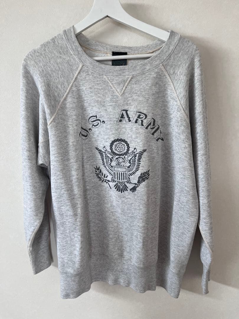 USA製 hope mfg inc.　U.S. ARMY グレー スウェット